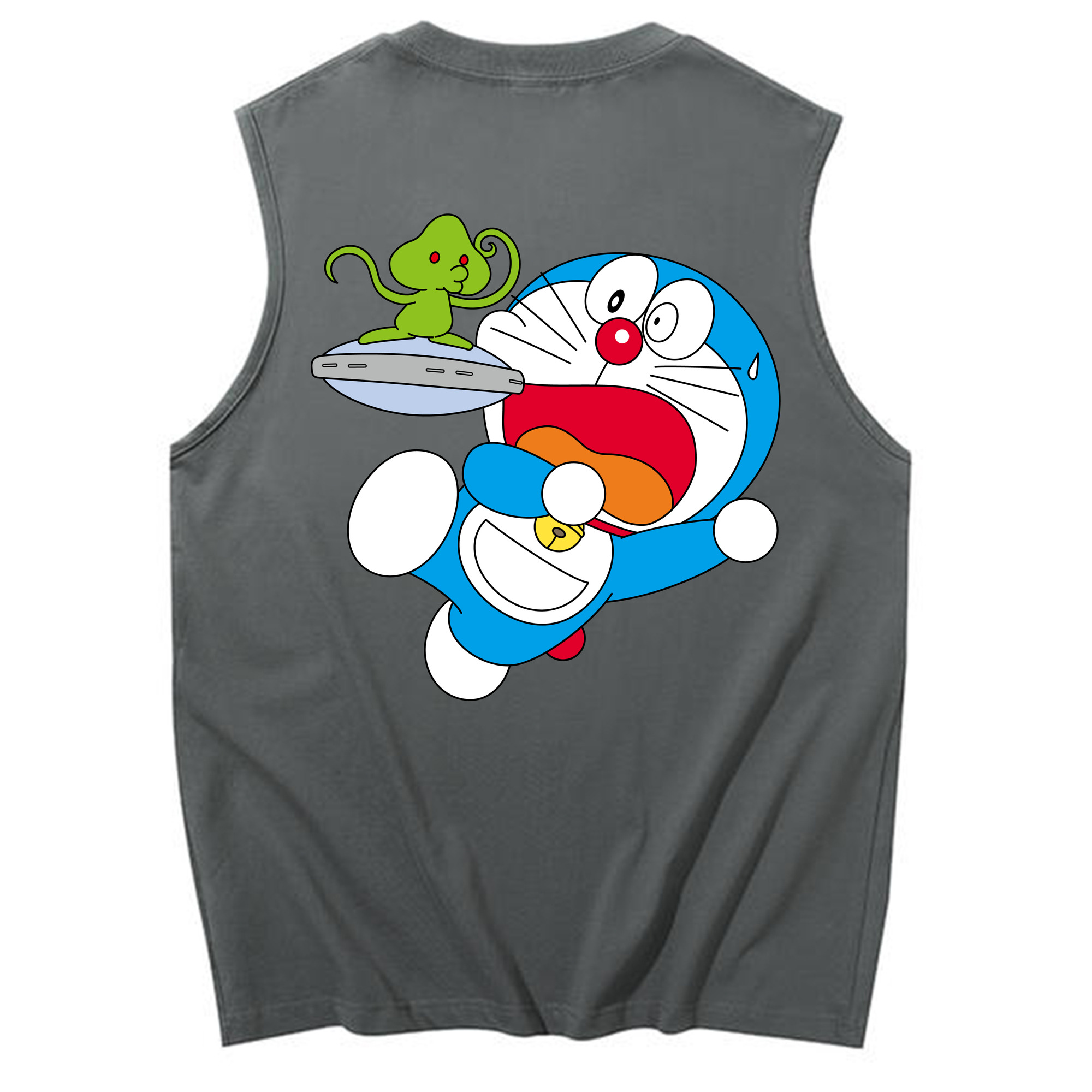 （画像用） ドラえもん Doraemon コットン100％タンクトップ（背面プリント）